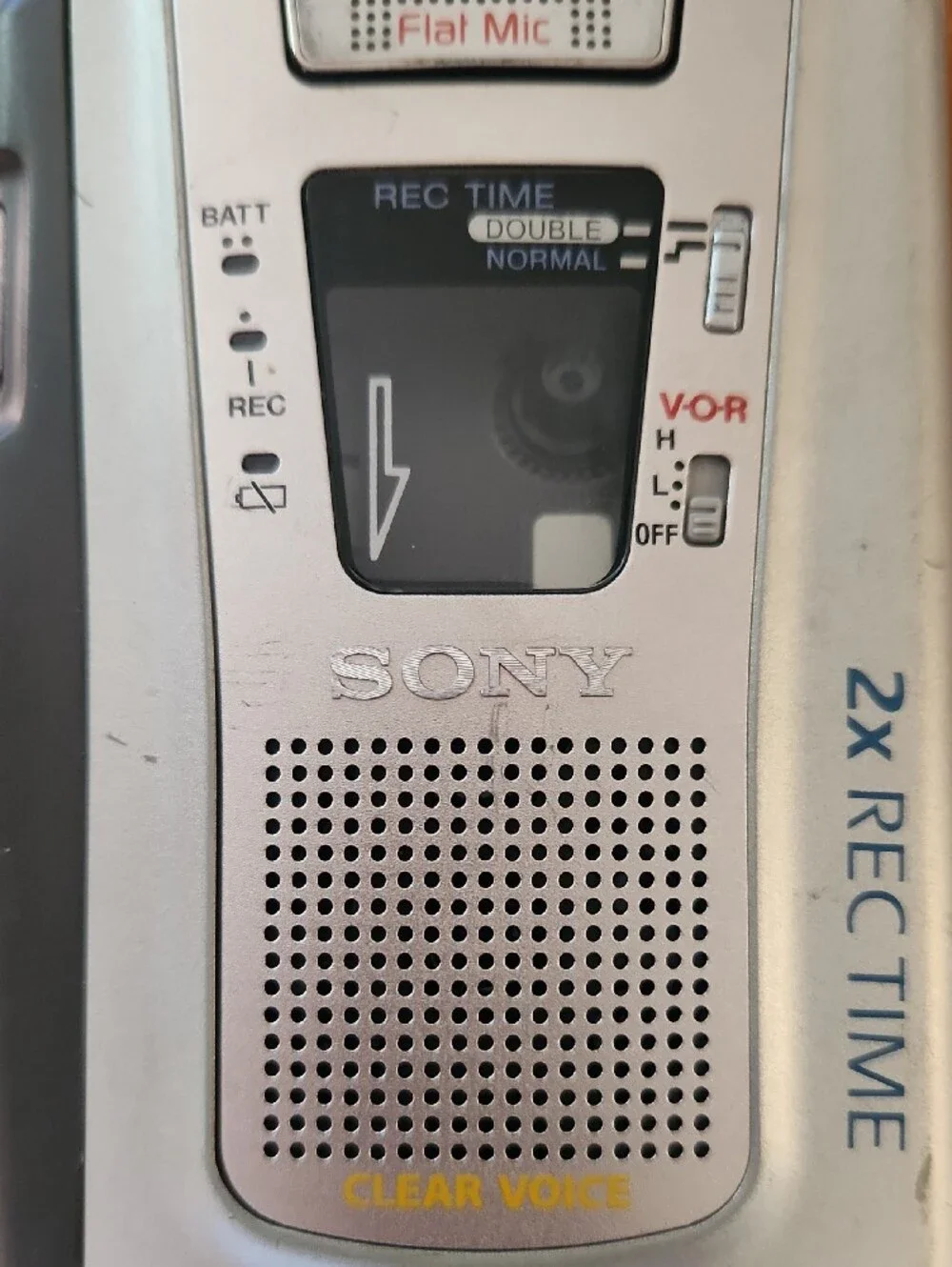 Vintage Sony TCM-40DV cassette recorder Works!